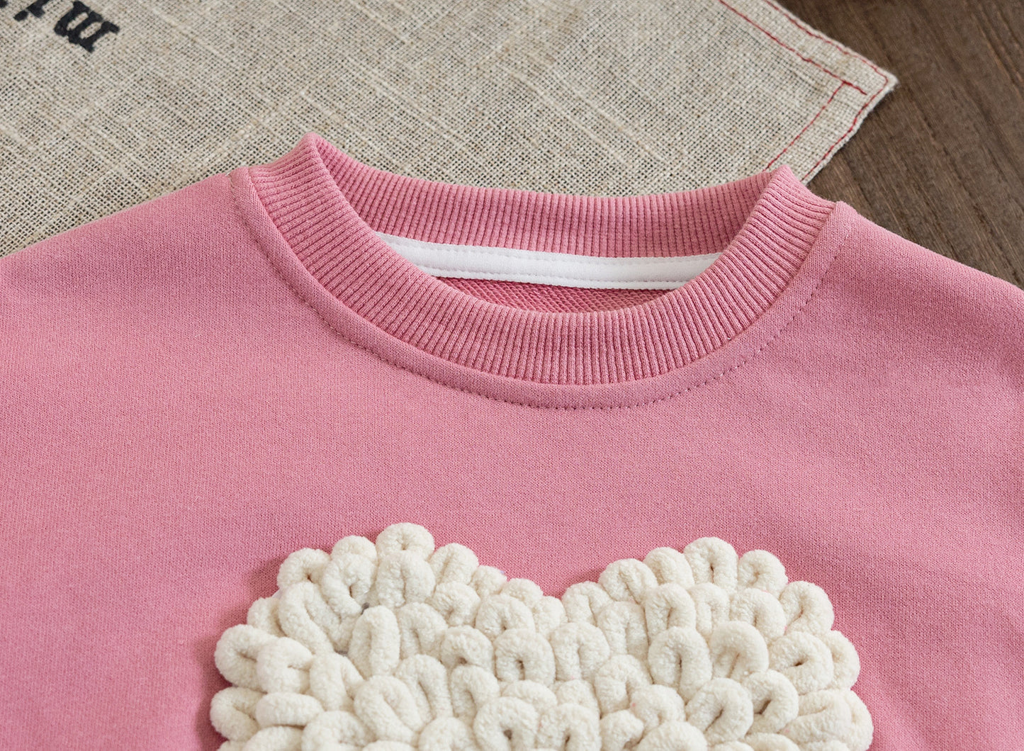 “LOVE” Loose-Fit Fashion Pullover – Long-Sleeved Cotton Top