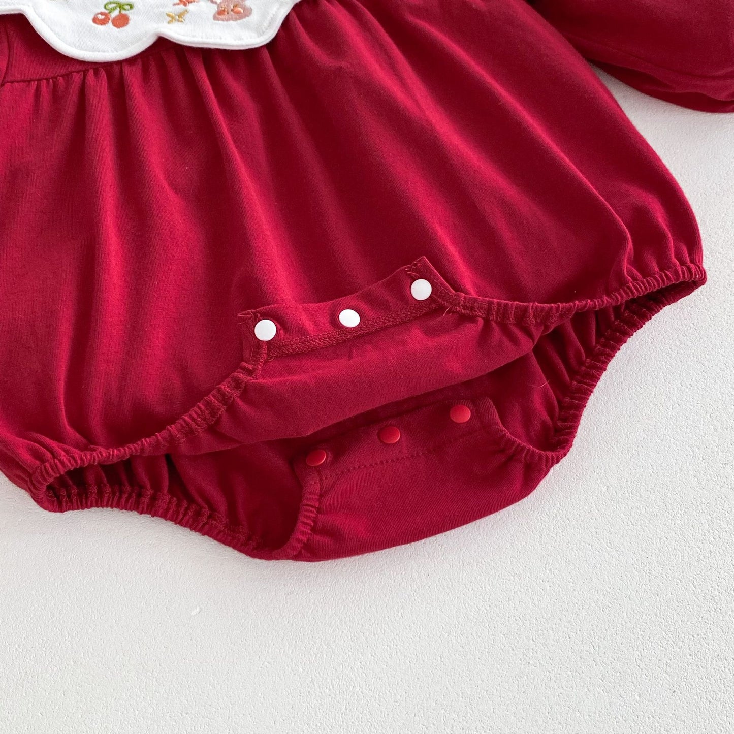 Cotton Summer Baby Girl Wrap Jumpsuit