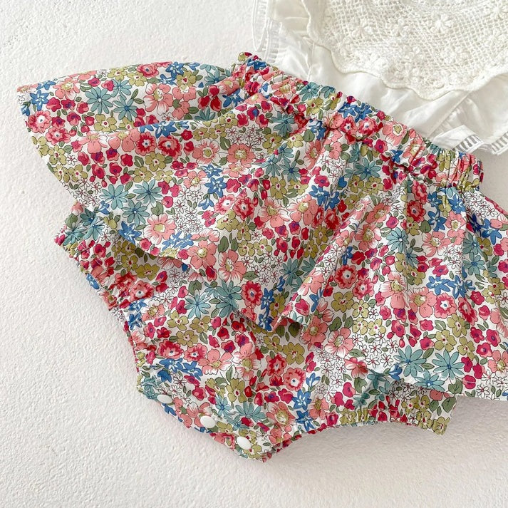 Ruby Posh Baby Girls Romper Dress, sleeveless, exquisite cotton 2-3, 3-4, 4-5