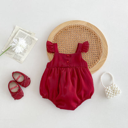 Baby Summer Romper Thin Vest Jumpsuit – Lightweight & Breathable