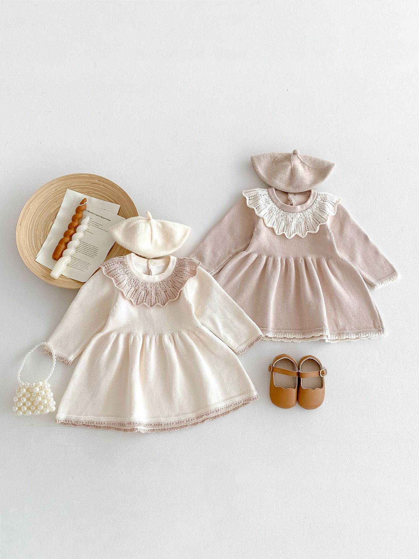 Baby Girl Knitted Sweater Dress