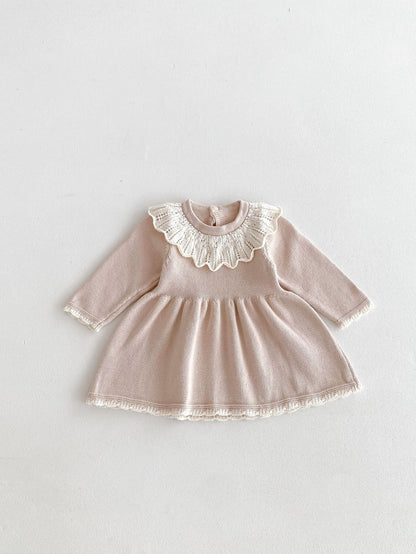 Baby Girl Knitted Sweater Dress