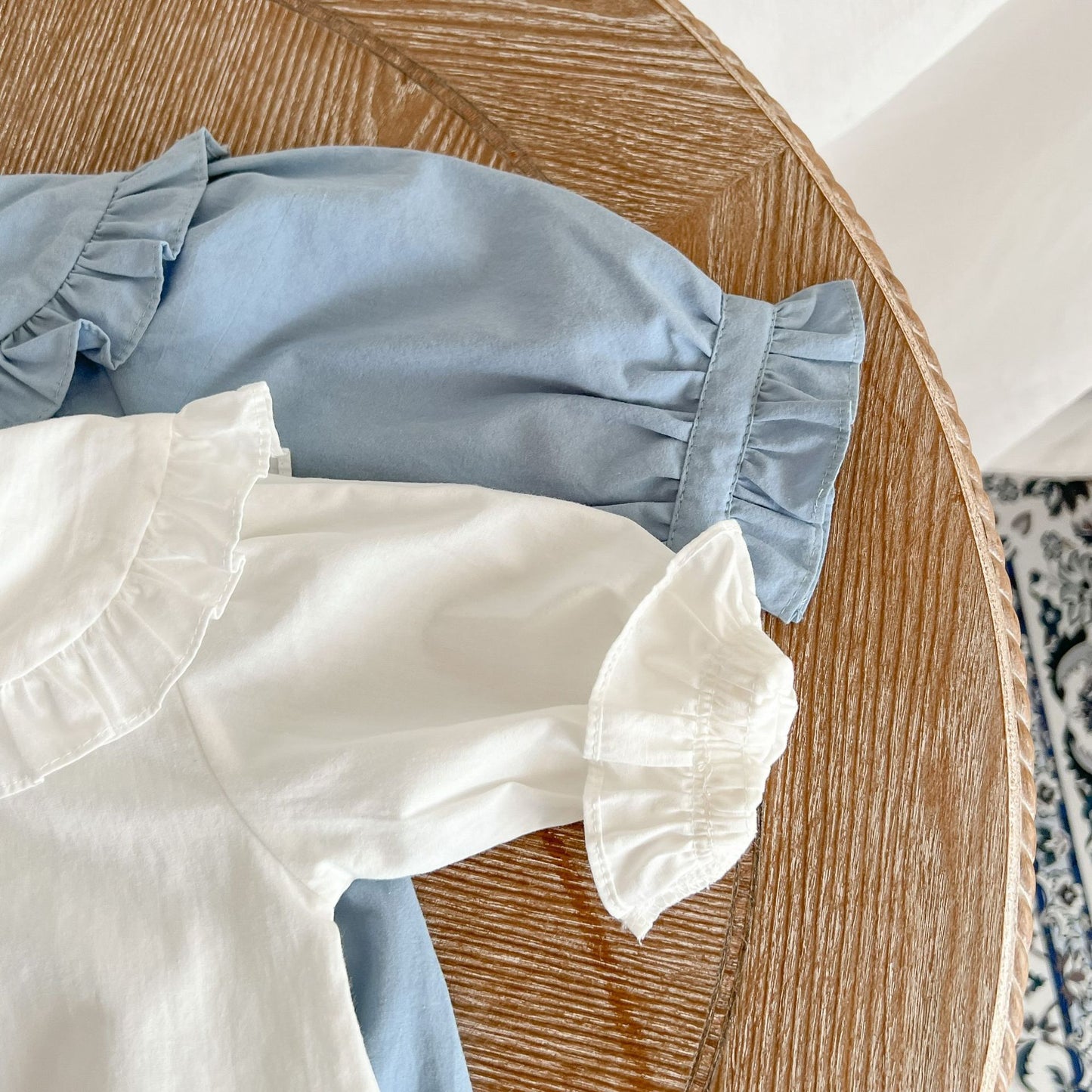 Long Sleeve Lace Doll Collar Baby Romper