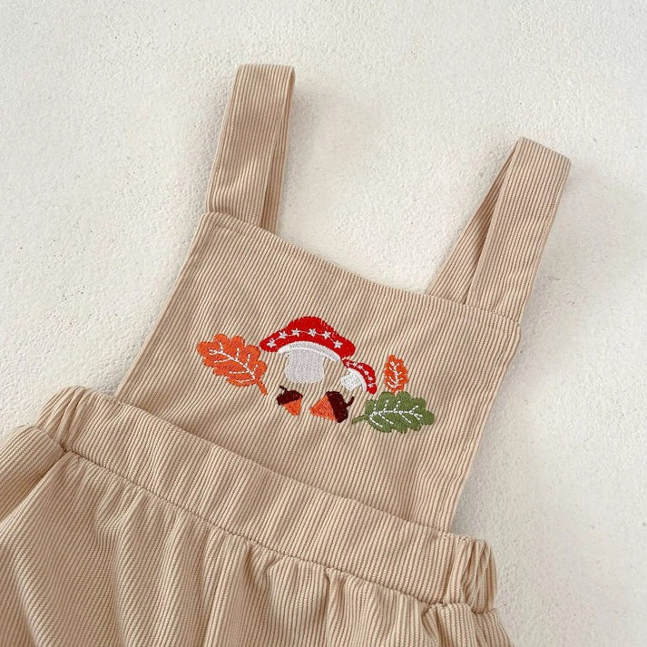 Daisy Dream Baby Girls Two Piece Suspender Set, cotton, full sleeves, very elegant with a collar