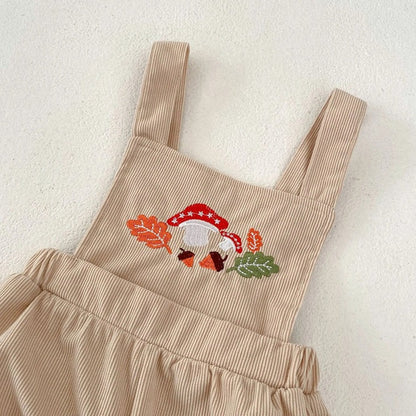 Daisy Dream Baby Girls Two Piece Suspender Set, cotton, full sleeves, very elegant with a collar