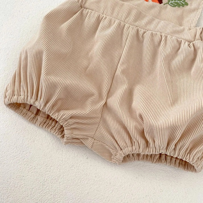 Daisy Dream Baby Girls Two Piece Suspender Set, cotton, full sleeves, very elegant with a collar