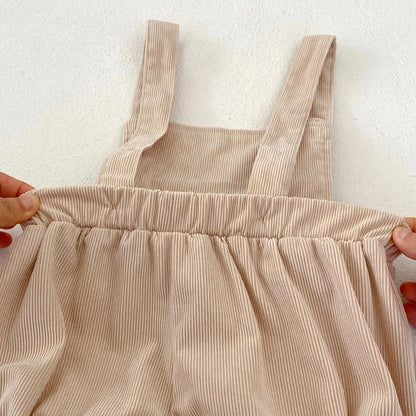 Daisy Dream Baby Girls Two Piece Suspender Set, cotton, full sleeves, very elegant with a collar