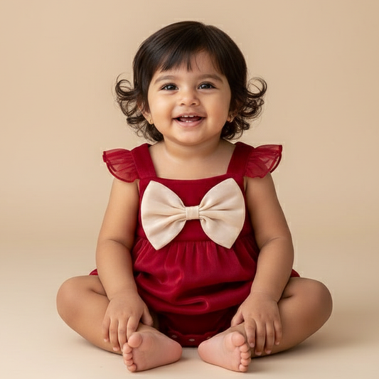 Baby Summer Romper with Bow