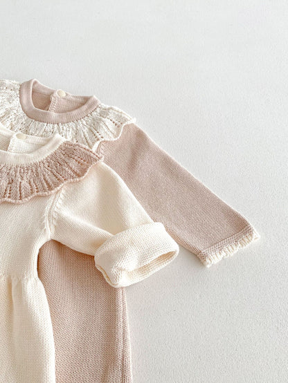 Baby Girl Knitted Sweater Dress