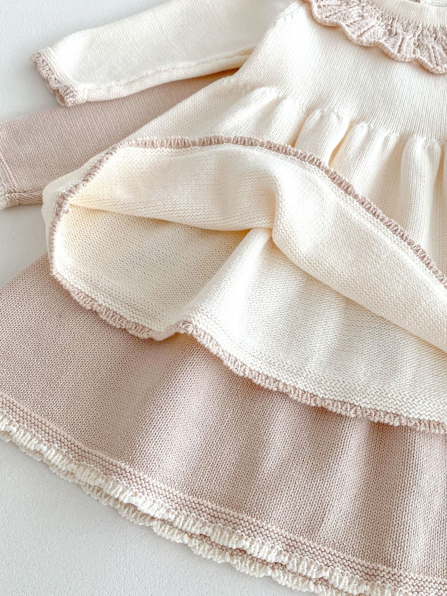 Baby Girl Knitted Sweater Dress