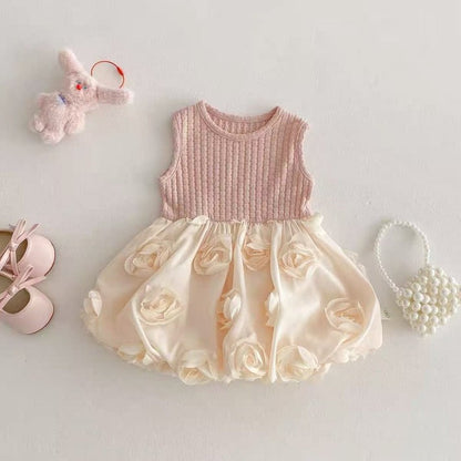 Iris Love Girls Cardigan Romper Dress, exquisite flair dress with cotton liner. great for mild winters and spring