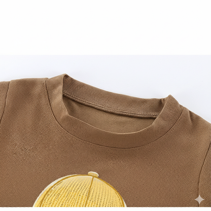 Boys’ Sleeveless Vest Set – 2-Piece Cartoon Shirt and Shorts Outfit