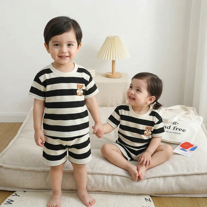 Striped Baby 2 piece Suit